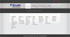 Desktop Screenshot of ozsenmatbaa.com